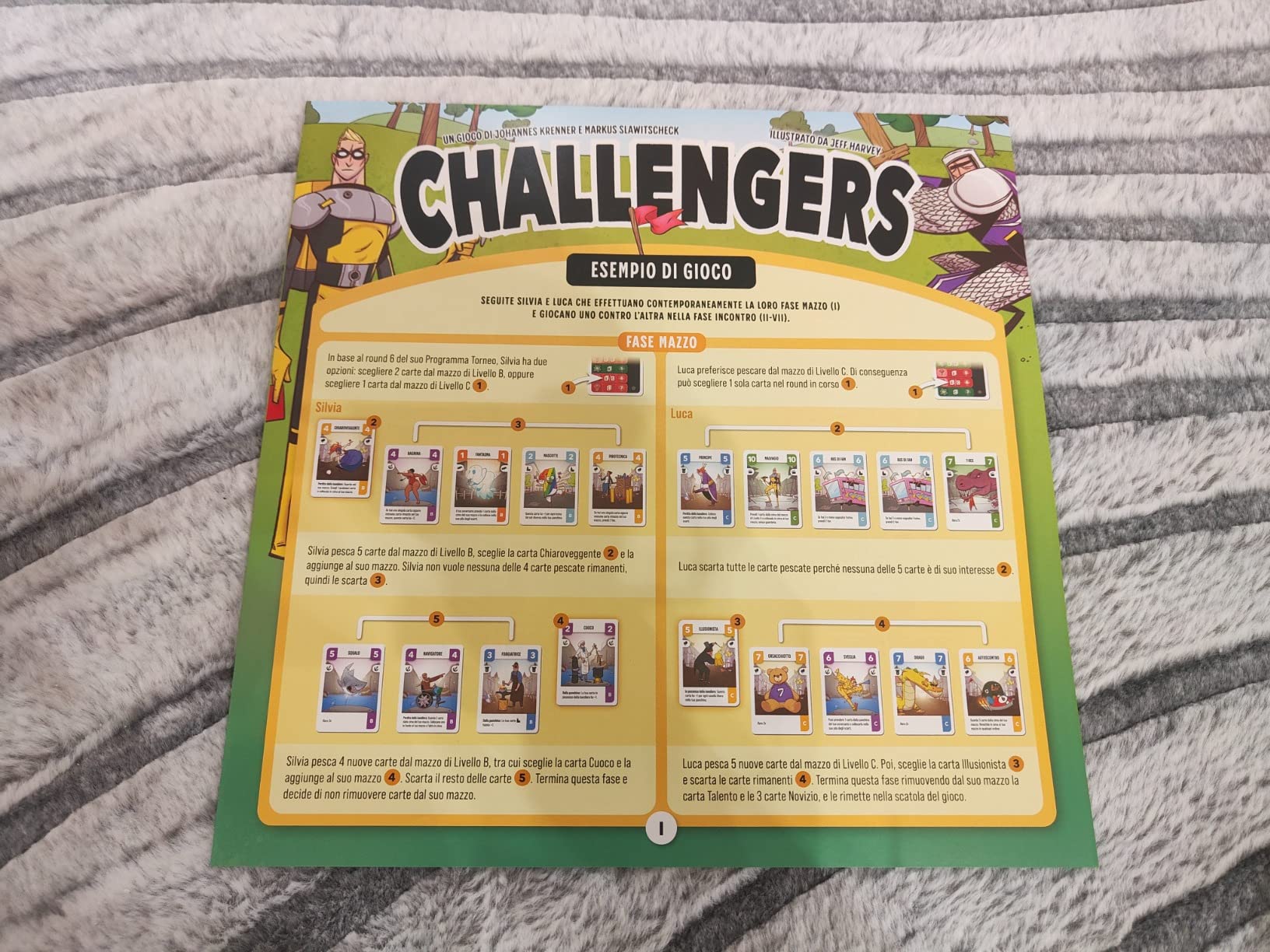 Asmodee Challengers gioco da tavolo edizione italiana 1-8 giocatori