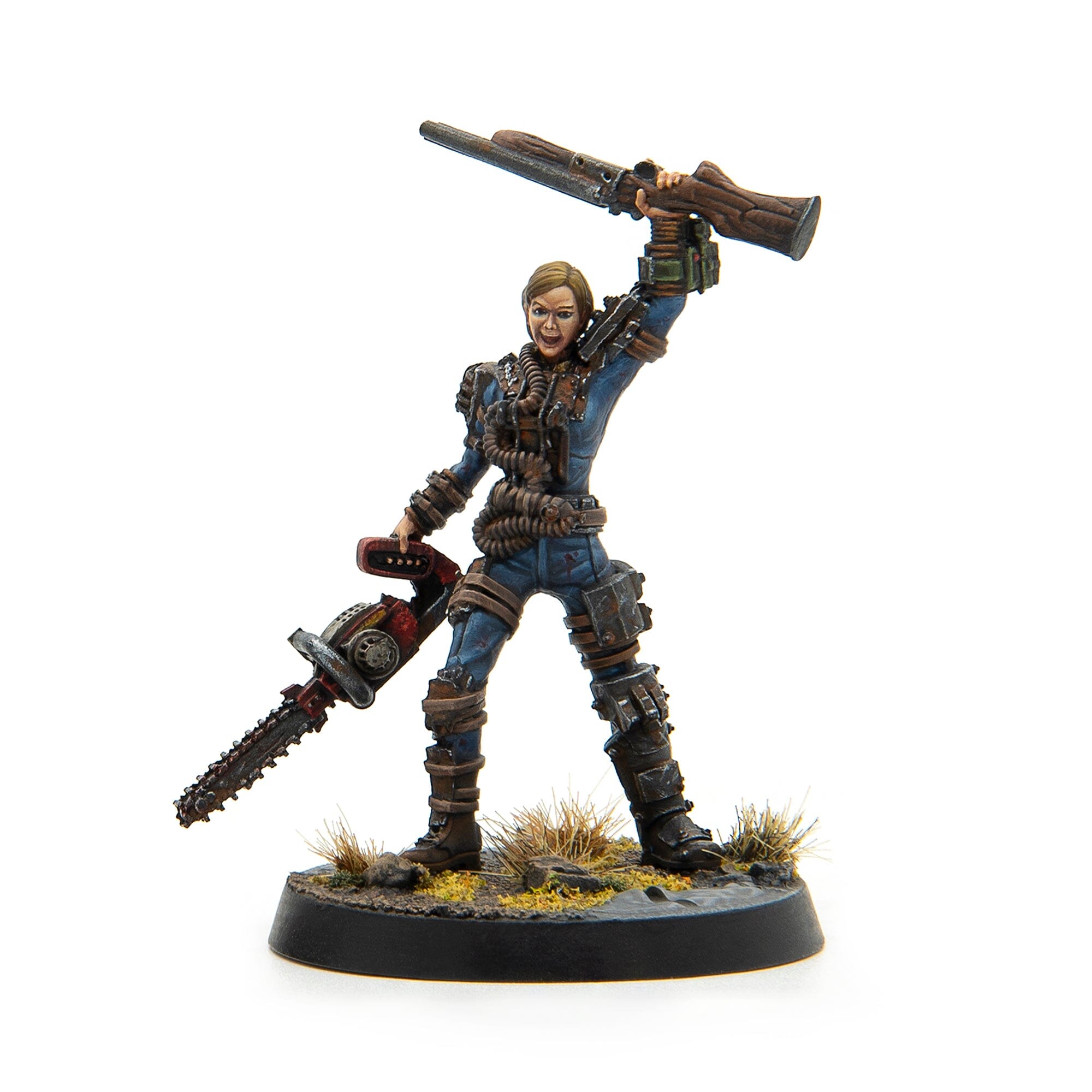 Modiphius Fallout Miniatures Legends Vault 76 set 3 miniature