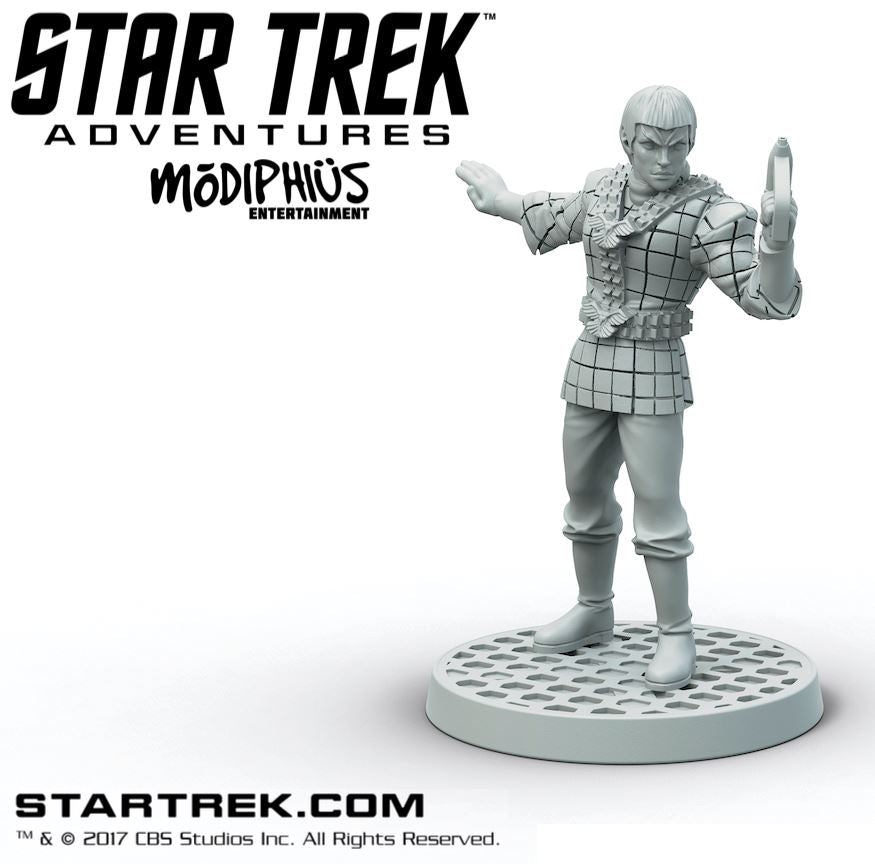 Modiphius Star Trek Adventures miniatura comandante romulana STL