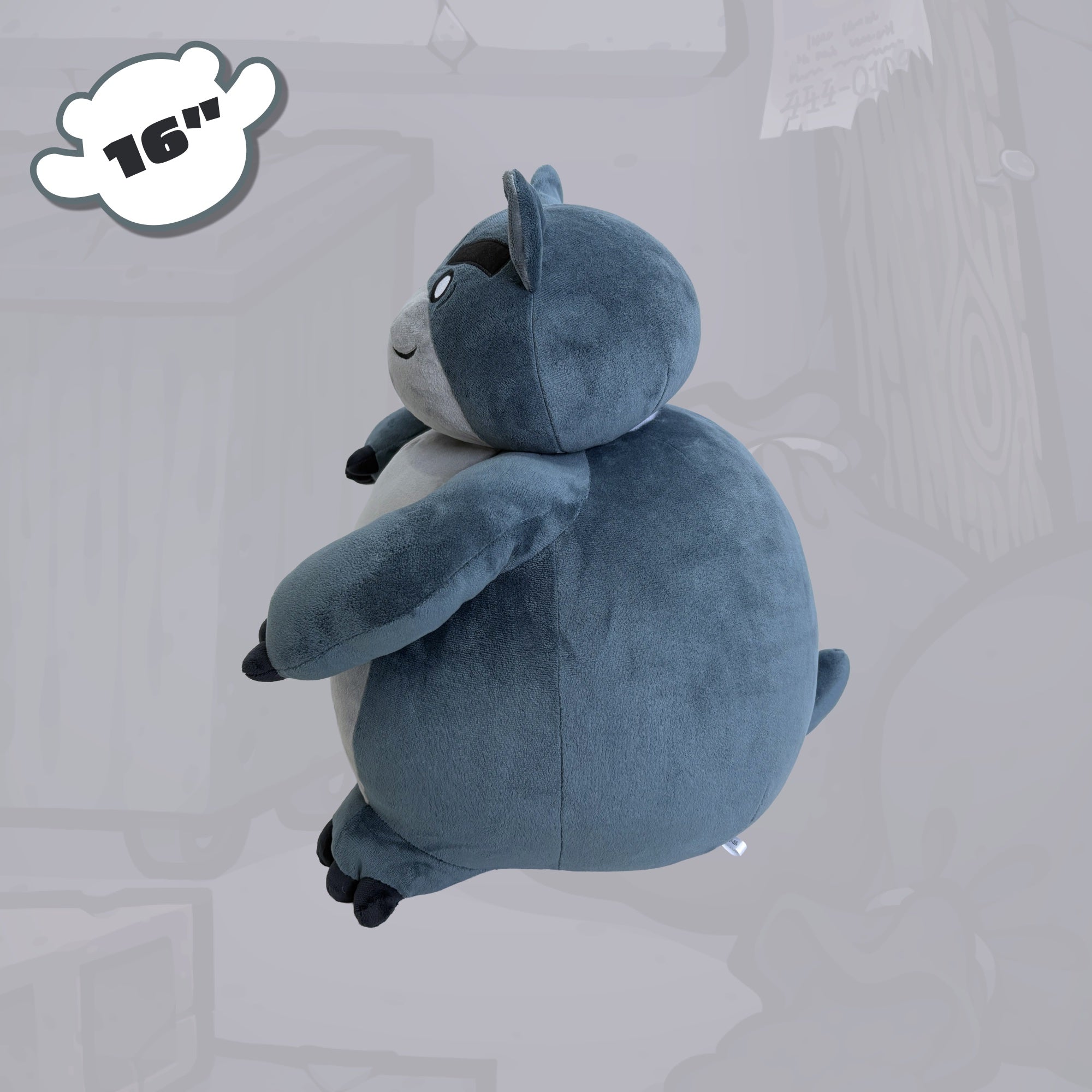 Maestro Media Plush Mewgenics Guillotina peluche 16 pollici