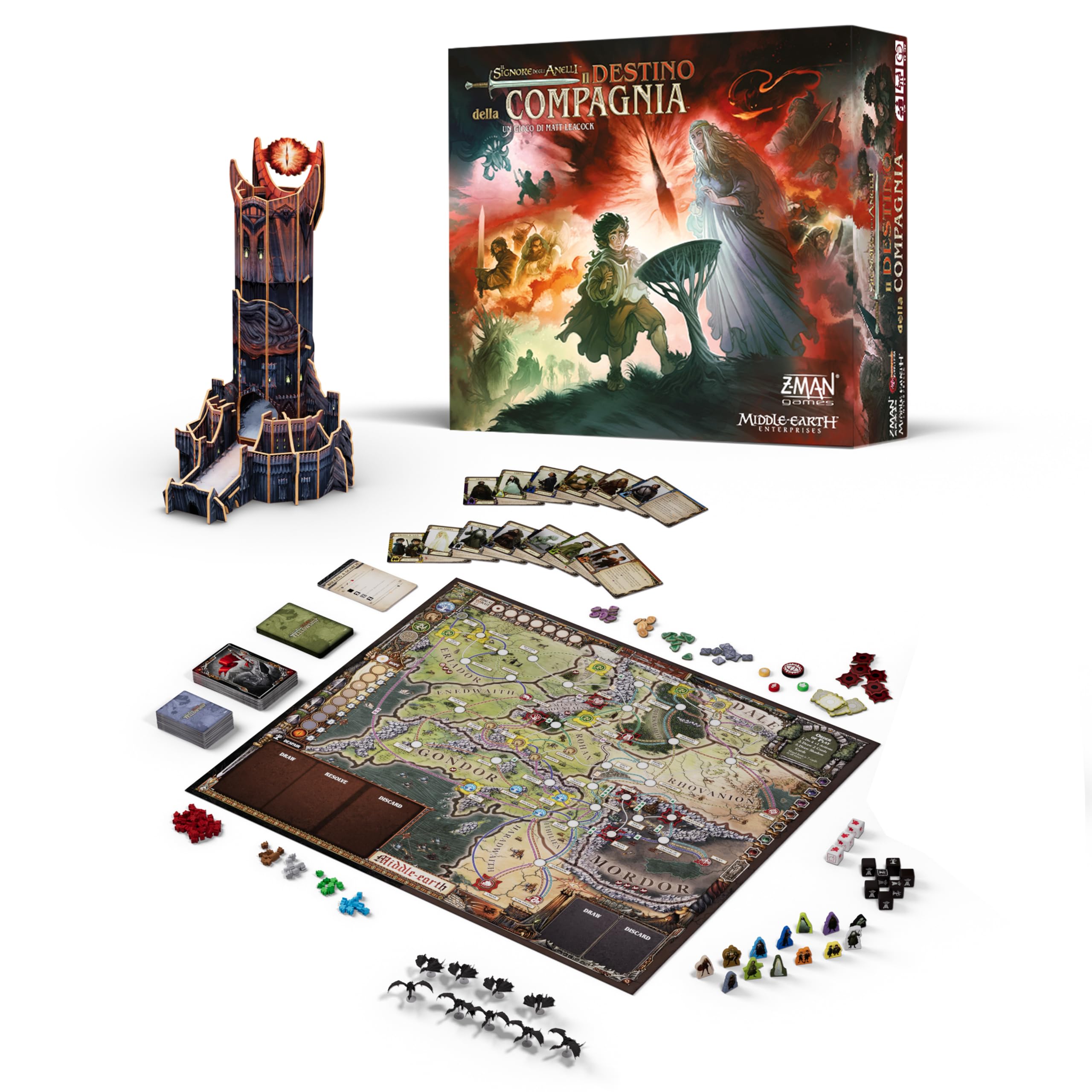 Asmodee Il Destino della Compagnia gioco cooperativo 1-5