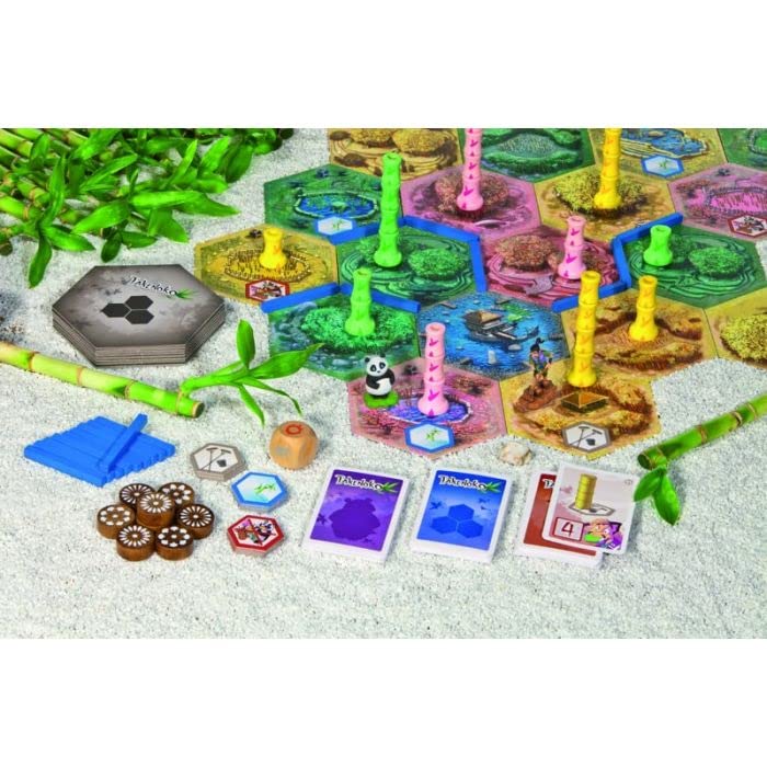 Asmodee Takenoko Gioco da Tavolo Panda Bambù 2-4 Giocatori