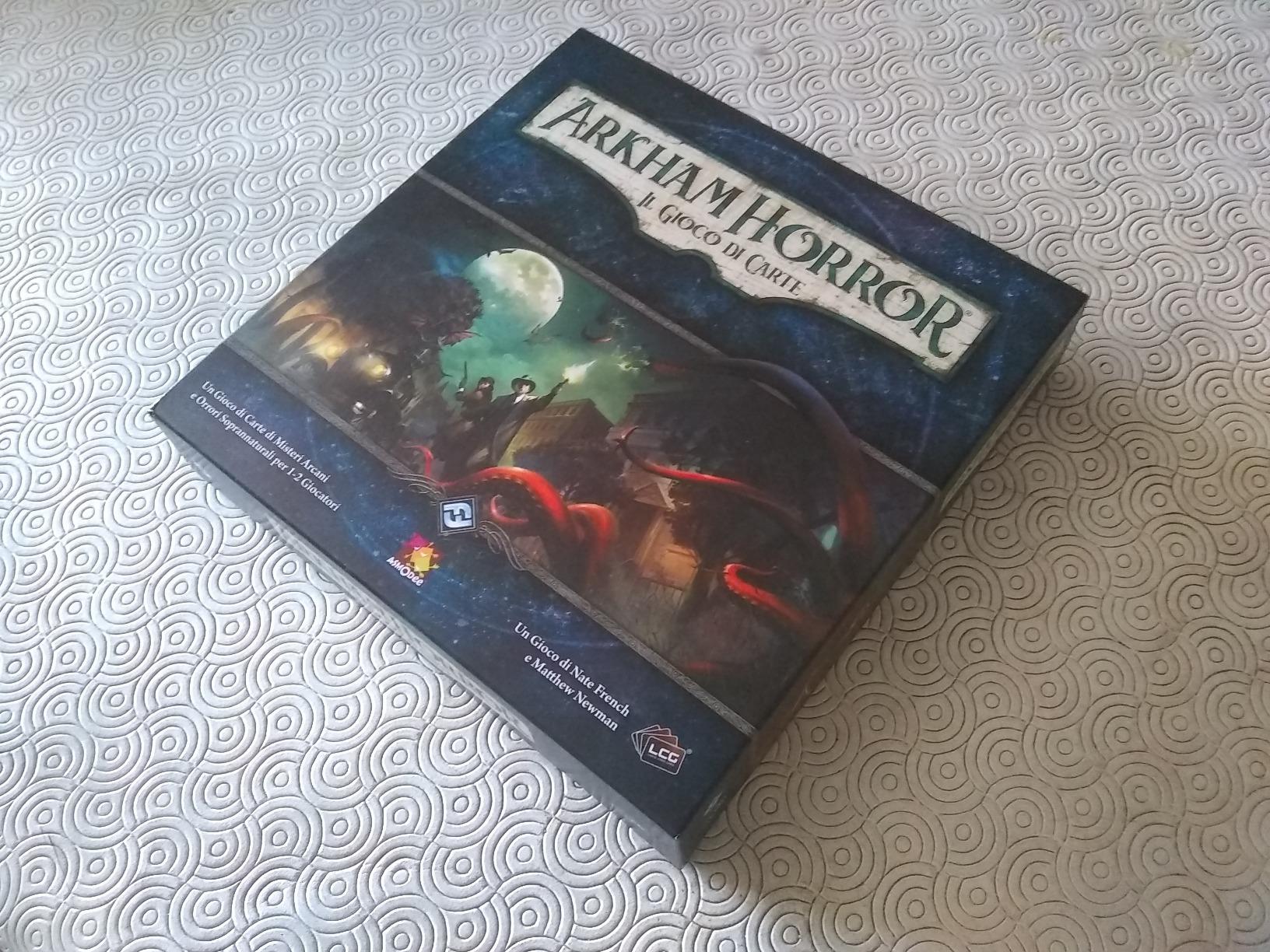 Arkham Horror Il Gioco di Carte base LCG cooperativo 1-2 giocatori