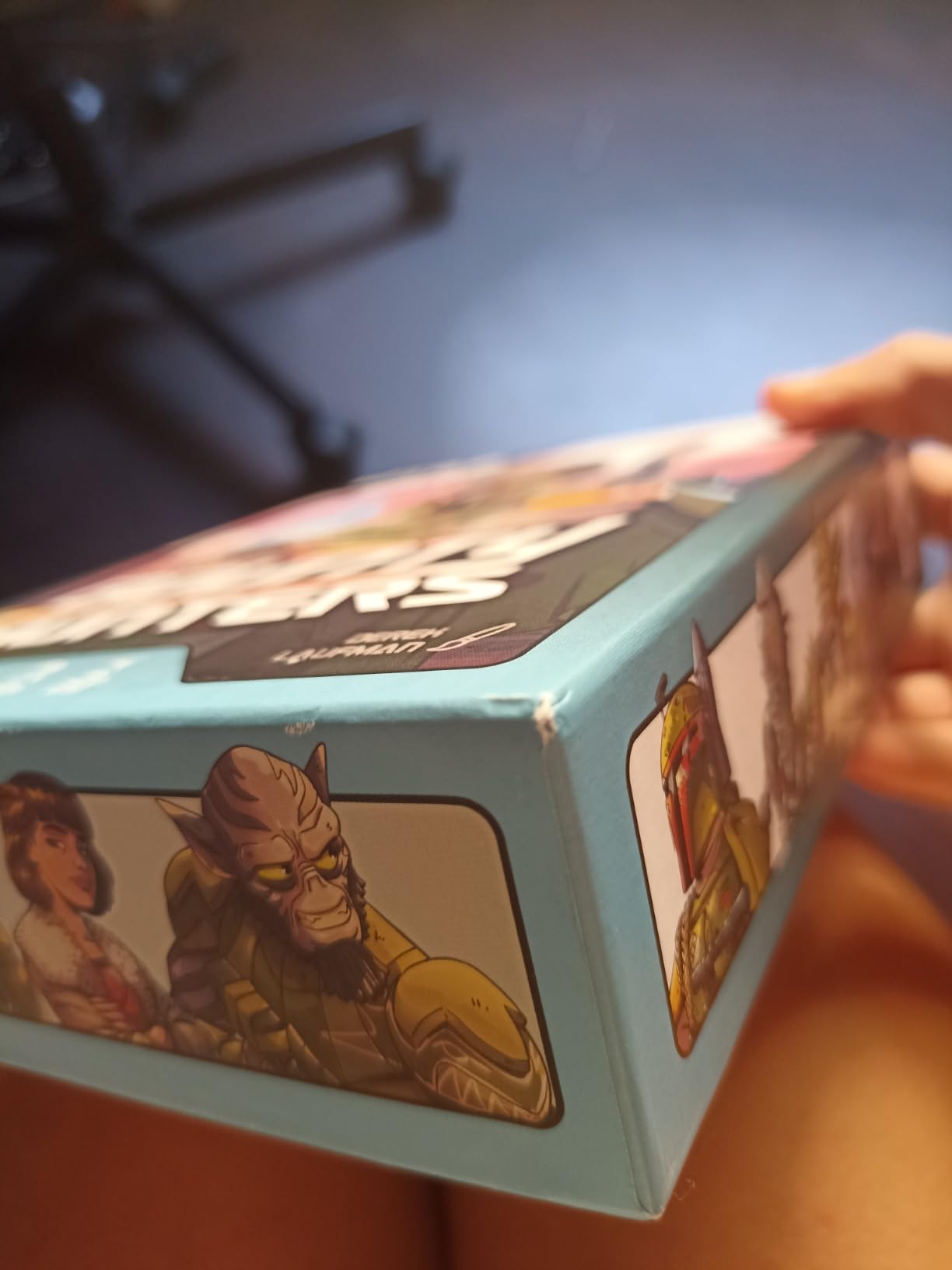 Asmodee Star Wars Bounty Hunters gioco carte 2-6 giocatori