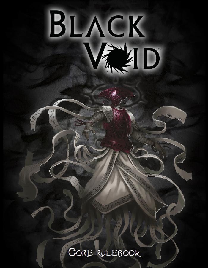 Modiphius Black Void Core Book manuale GDR PDF dark fantasy