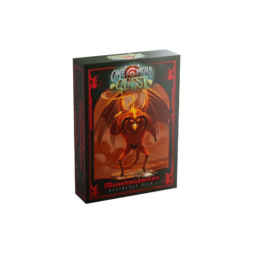 Modiphius One More Quest Monstronomicon mazzo carte 46 pezzi