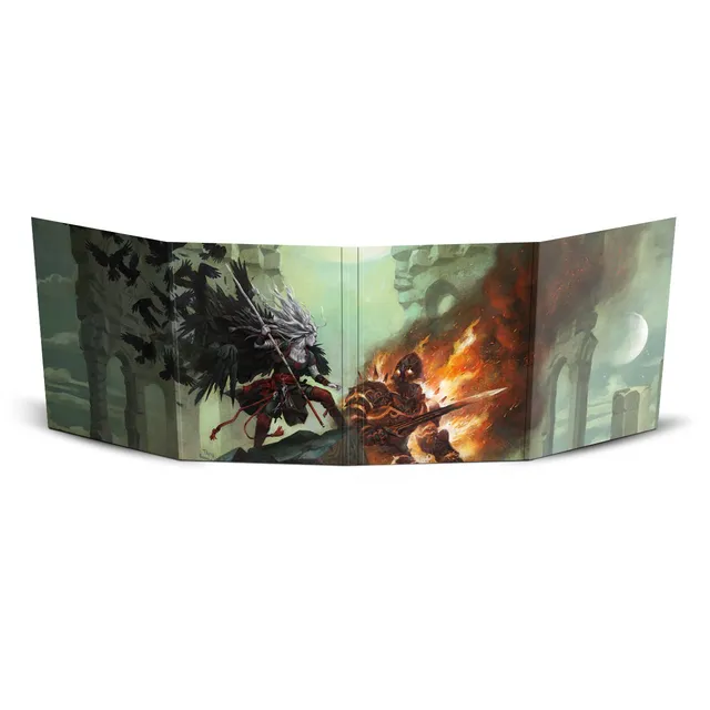 Modiphius Forbidden Lands GM Screen schermo master rigido