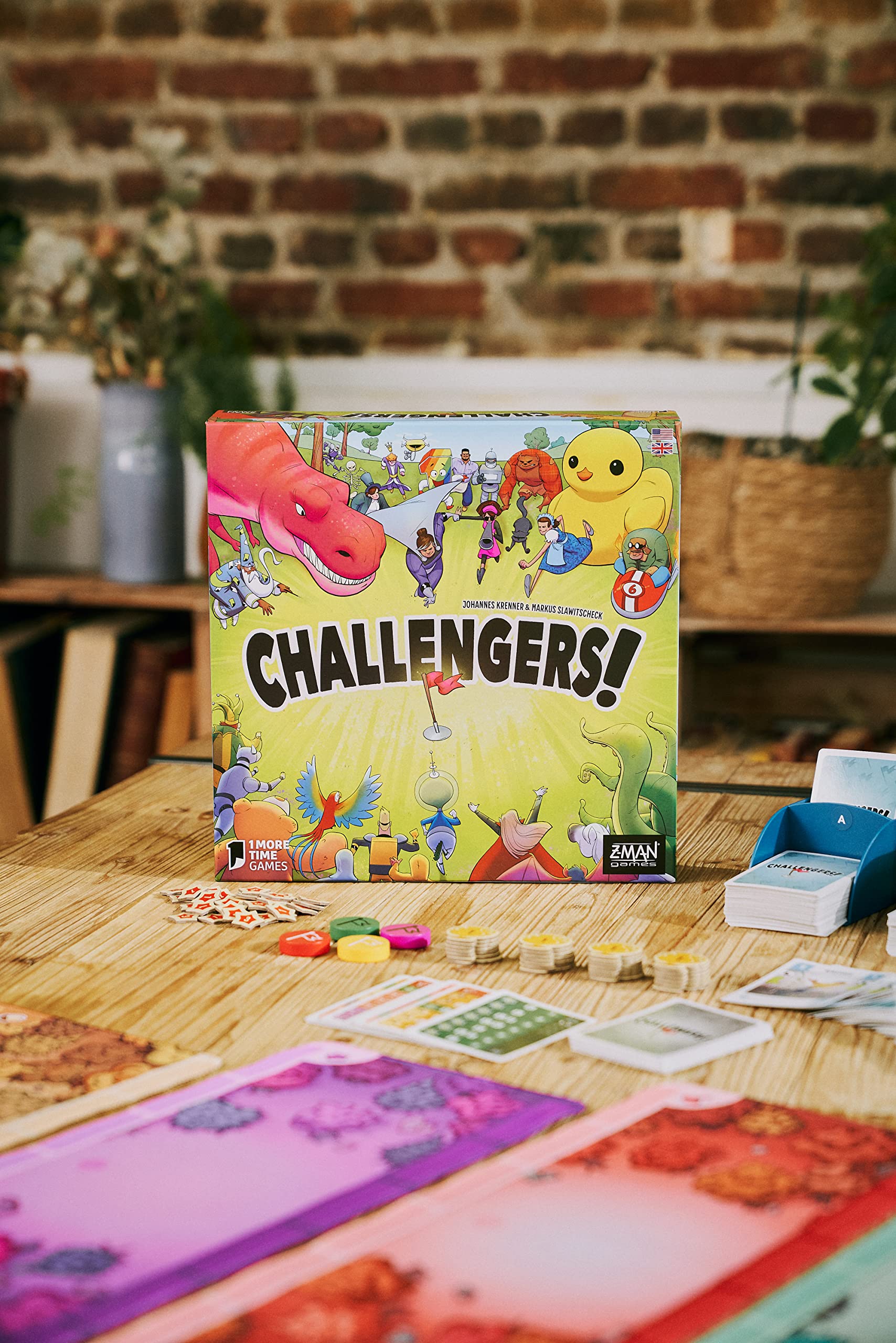 Asmodee Challengers gioco da tavolo edizione italiana 1-8 giocatori