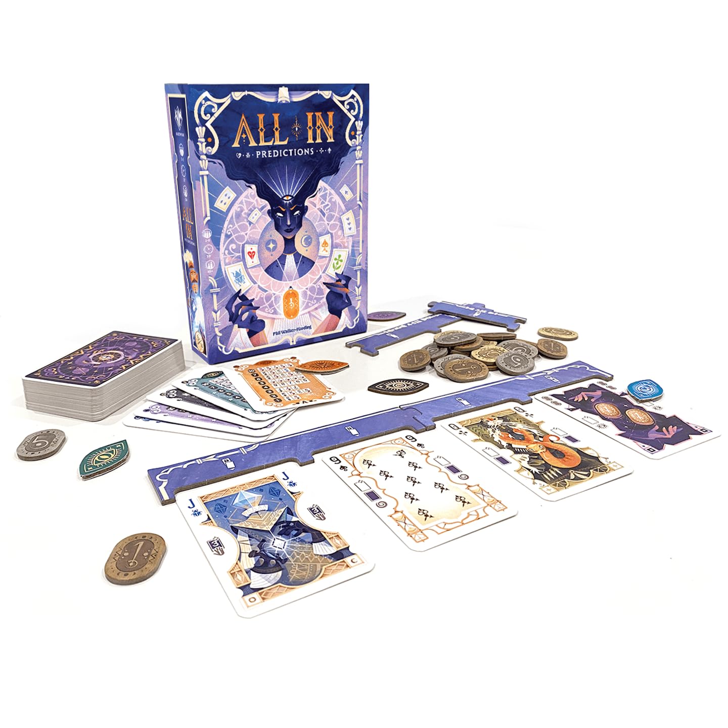 Asmodee All In Predictions Gioco di Carte 2-5 Giocatori