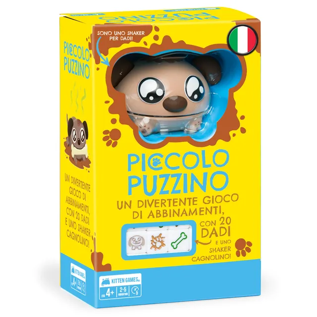 Asmodee Piccolo Puzzino gioco da tavolo bambini con dadi 4+ anni