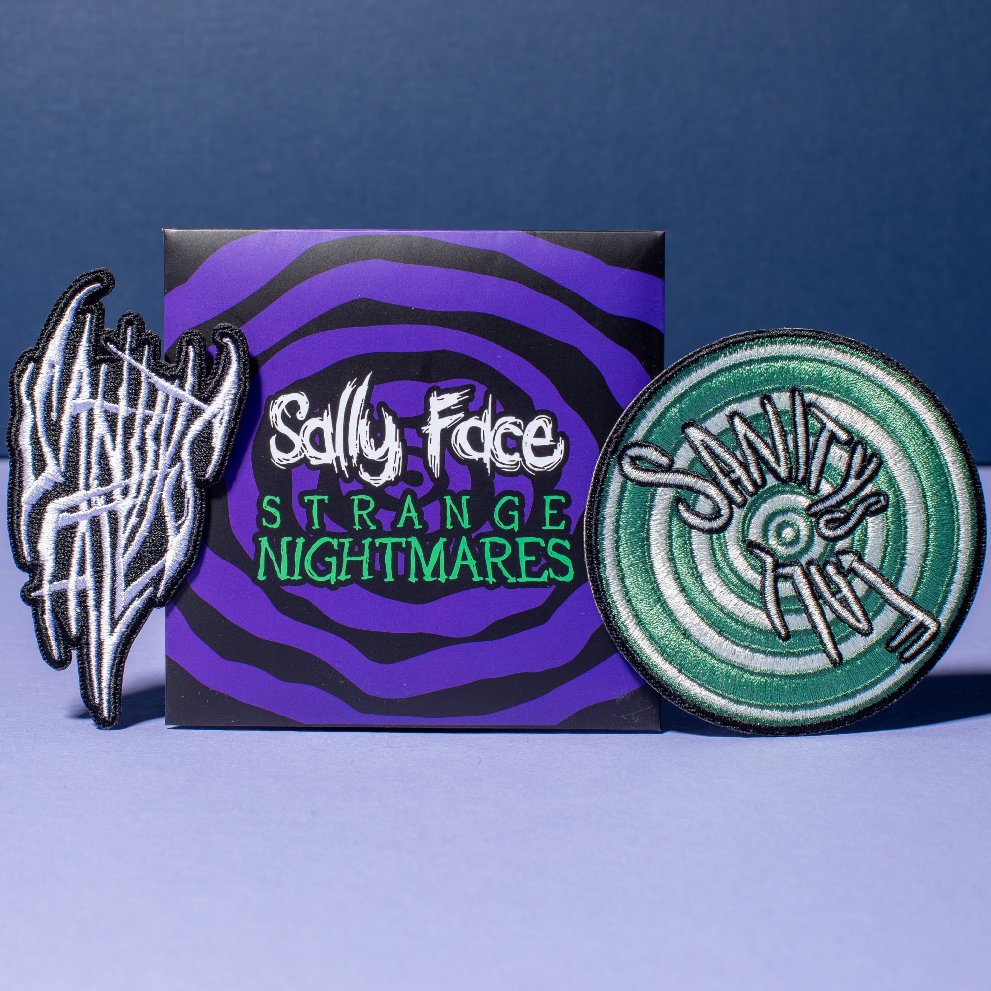 Maestro Media Sally Face Embroidered patch ricamate Sanity's Fall 2.75"