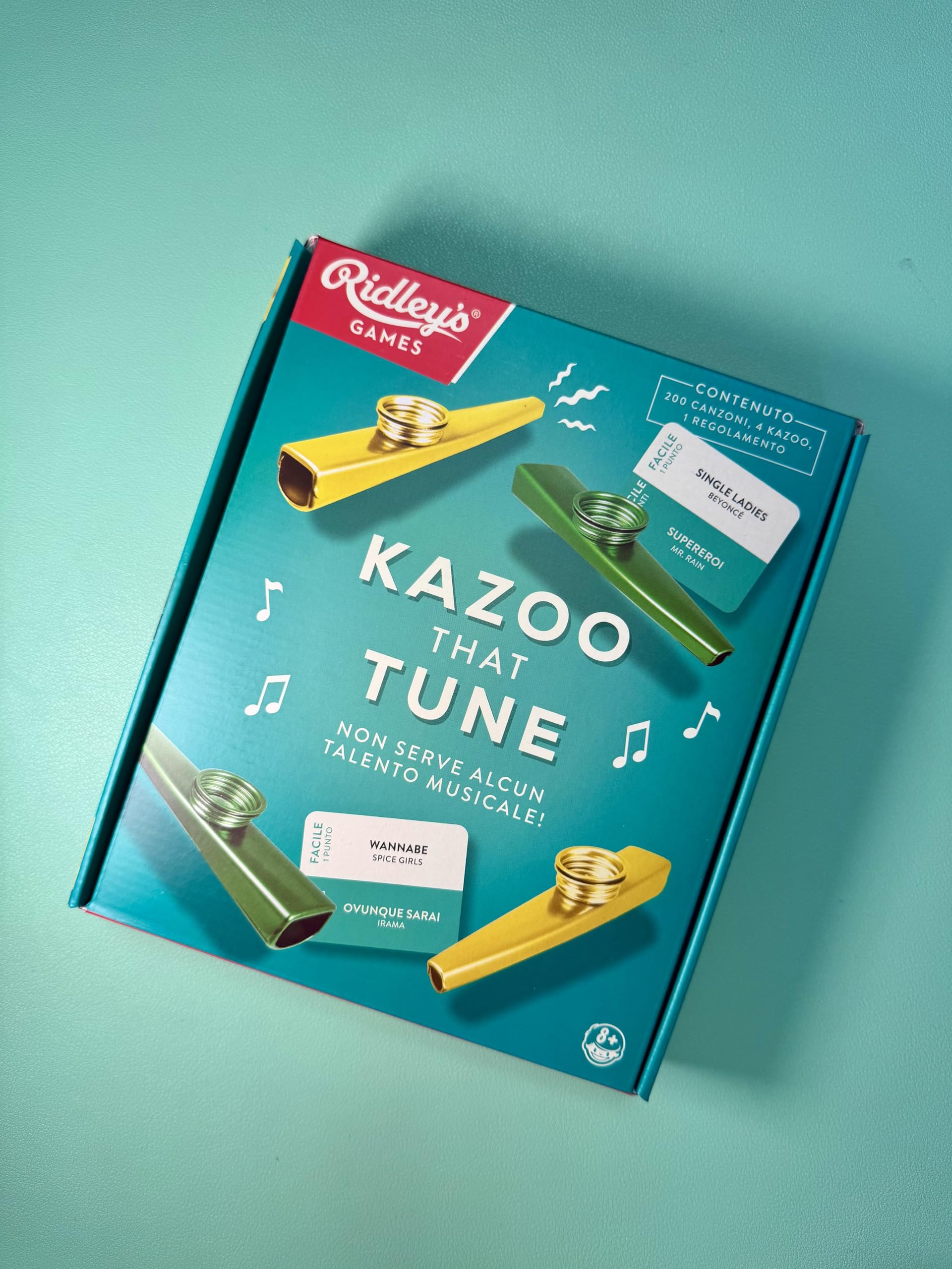 Asmodee Kazoo That Tune party game musicale con kazoo