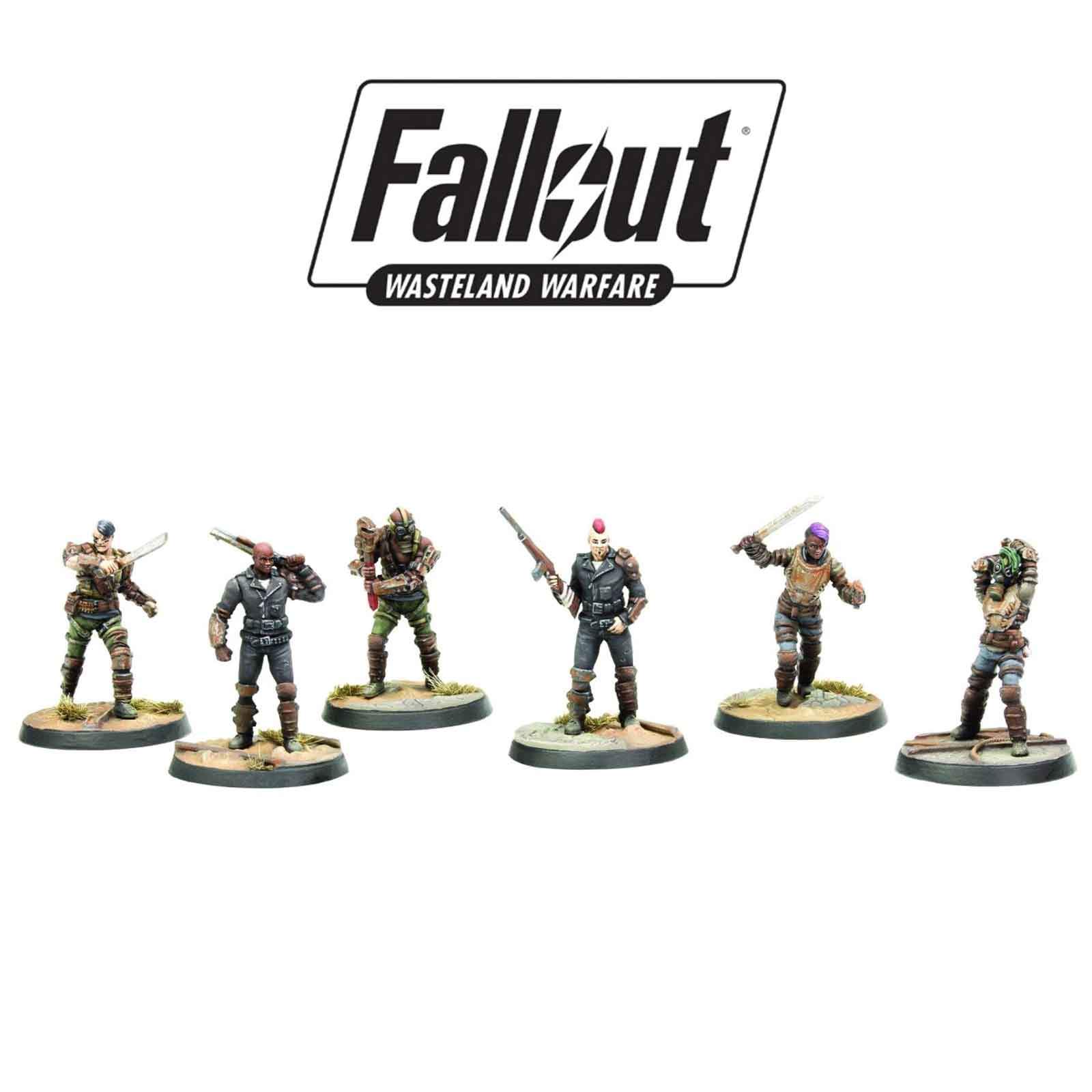 Modiphius Fallout Wasteland Warfare bundle miniature Rogue Raiders