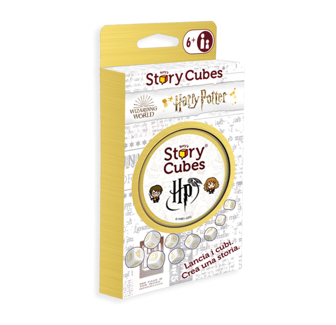 Rory's Story Cubes Harry Potter Gioco Dadi 9 Cubi Famiglia