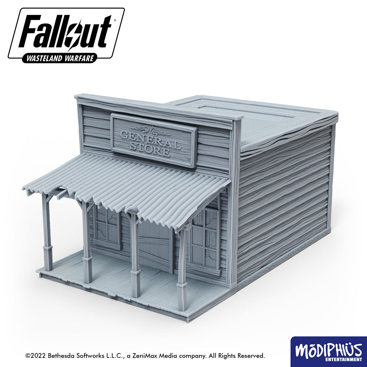 Fallout Wasteland Warfare Dry Rock Gulch Buildings File STL