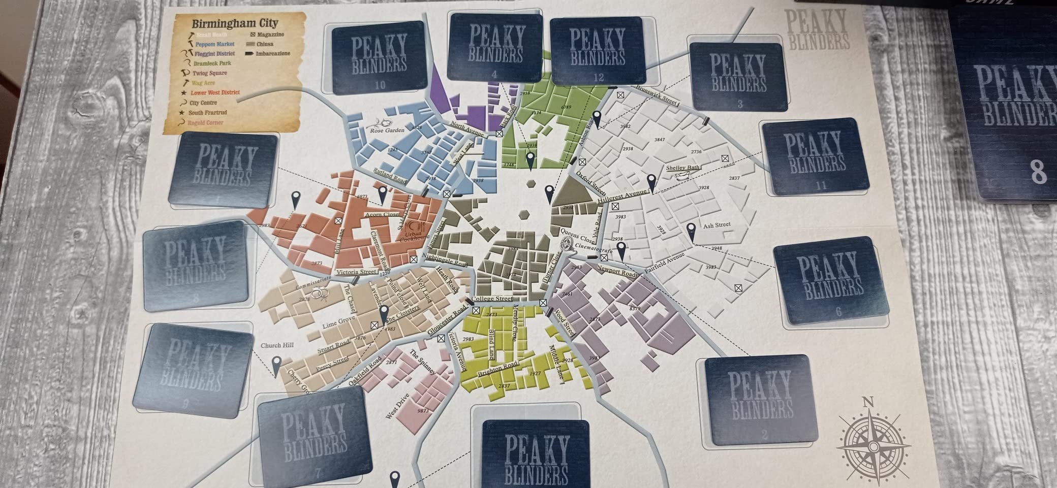 Asmodee Peaky Blinders Escape Game gioco società 2-8 giocatori