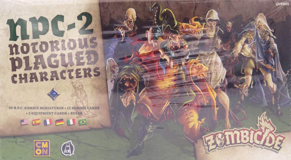 Asmodee Zombicide Black Plague NPC 2 gioco da tavolo espansione