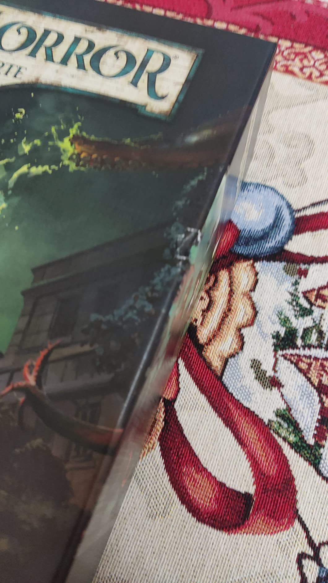 Asmodee Arkham Horror LCG set base aggiornato gioco carte italiano