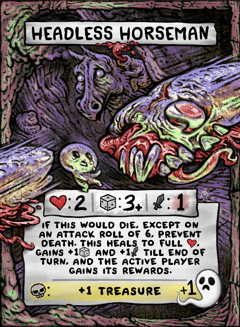 Maestro Four Souls Alt Art Booster 15 Carte Gioco