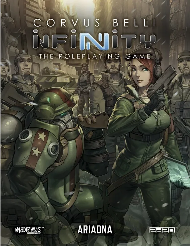 Infinity Ariadna Supplement PDF manuale GDR Dawn