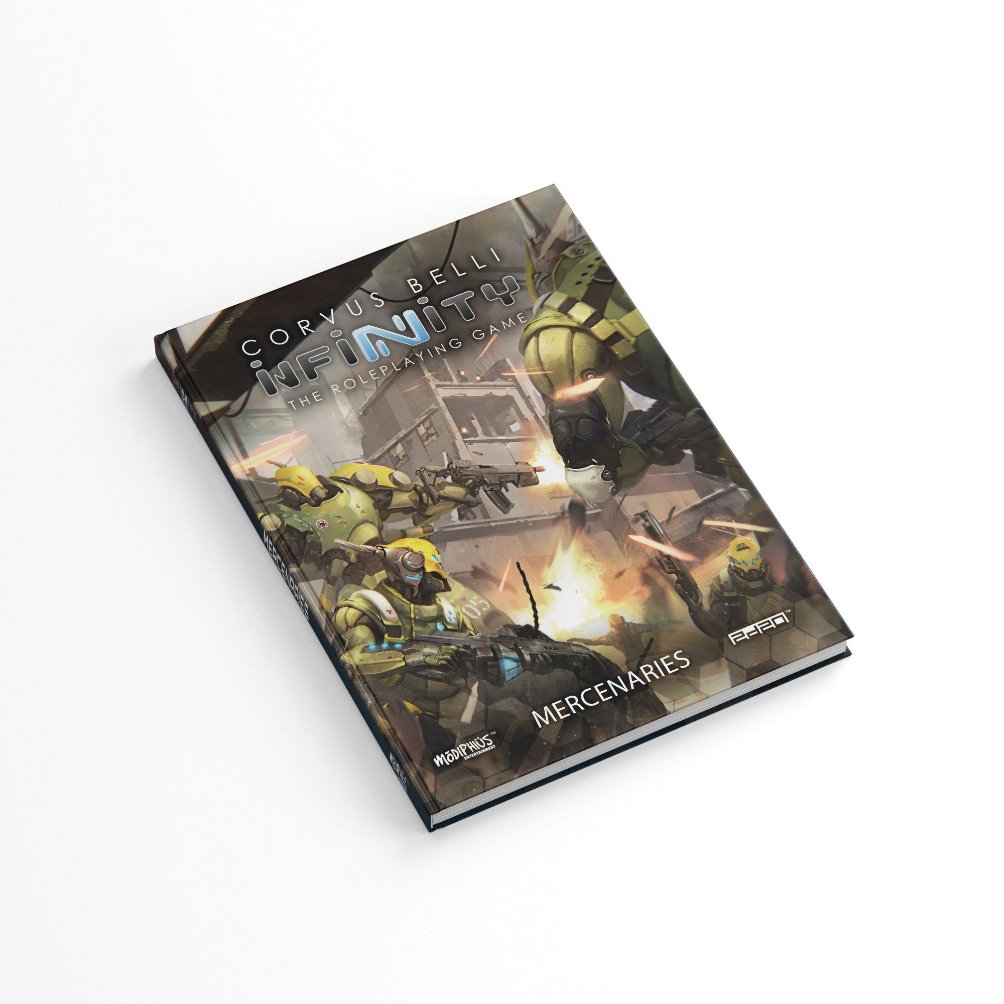 Modiphius Infinity War Market manuale mercenari edizione inglese