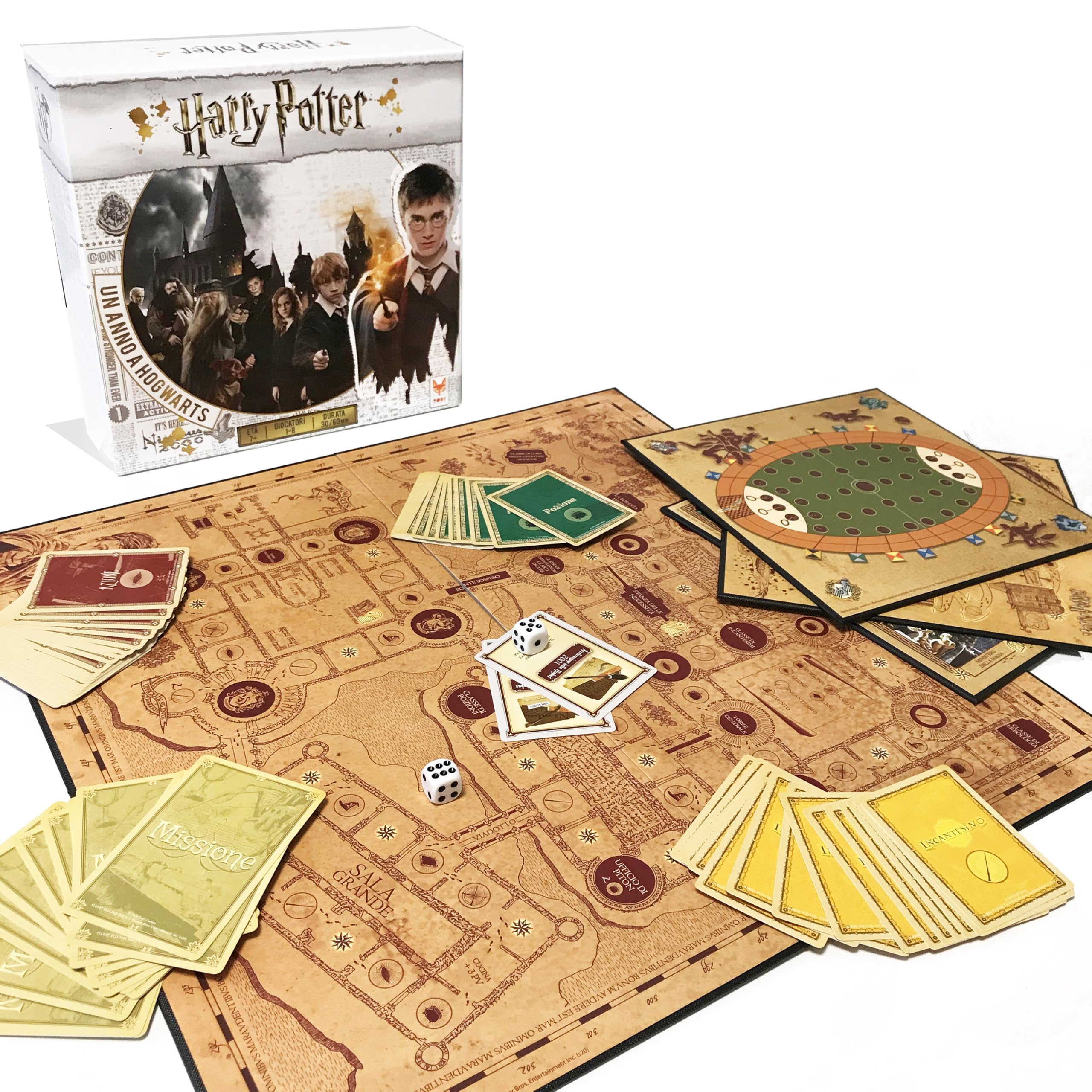 Asmodee Harry Potter Un Anno a Hogwarts gioco tavolo competitivo