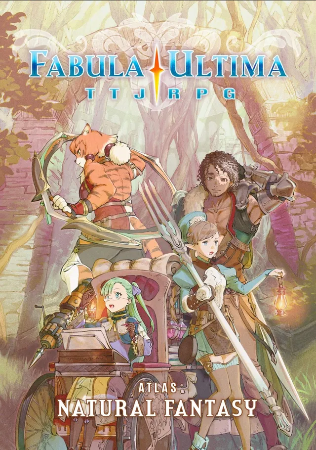 Fabula Ultima Atlas Natural Fantasy PDF 208 pagine JRPG