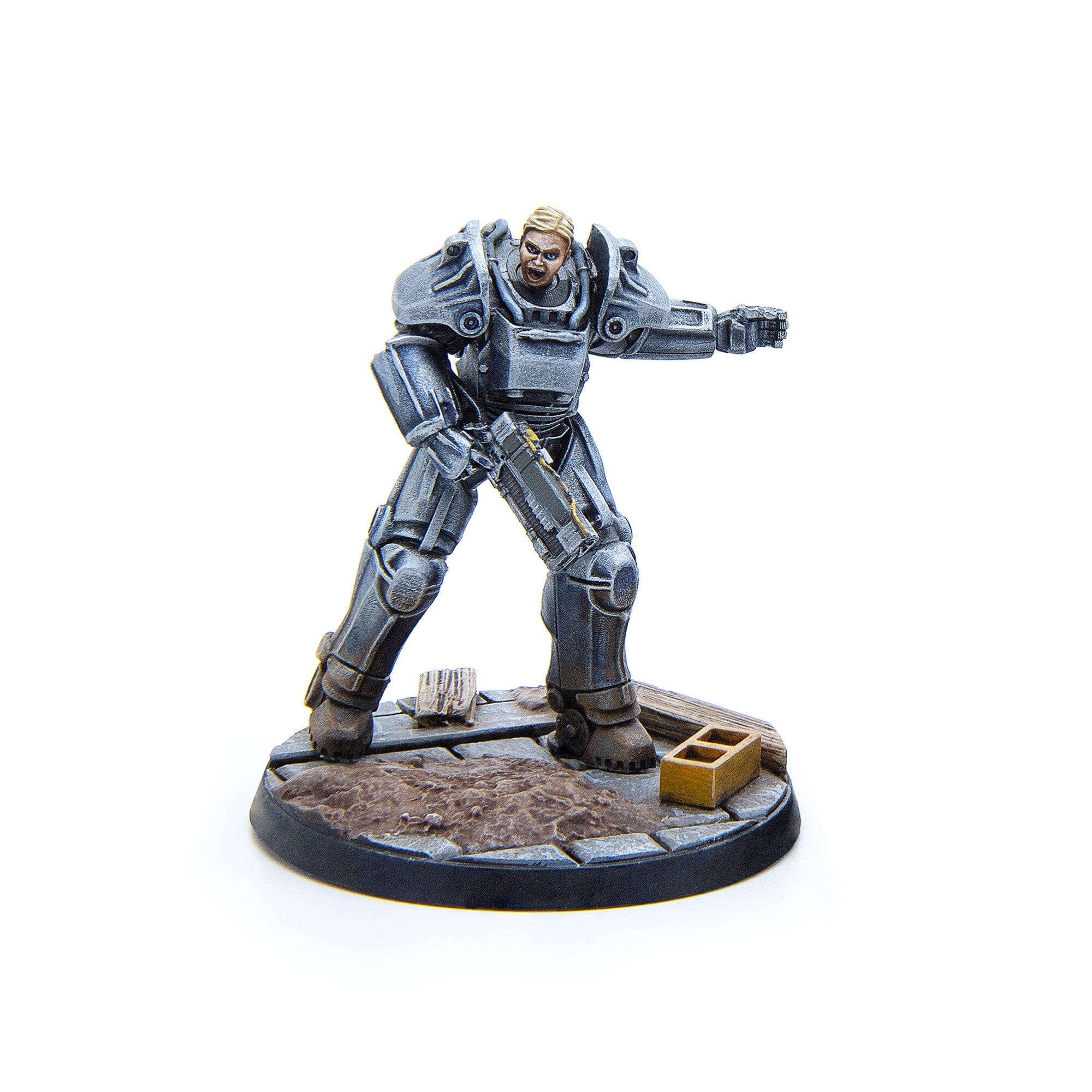 Modiphius Fallout Wasteland Warfare Citadel Command miniature 5 pezzi