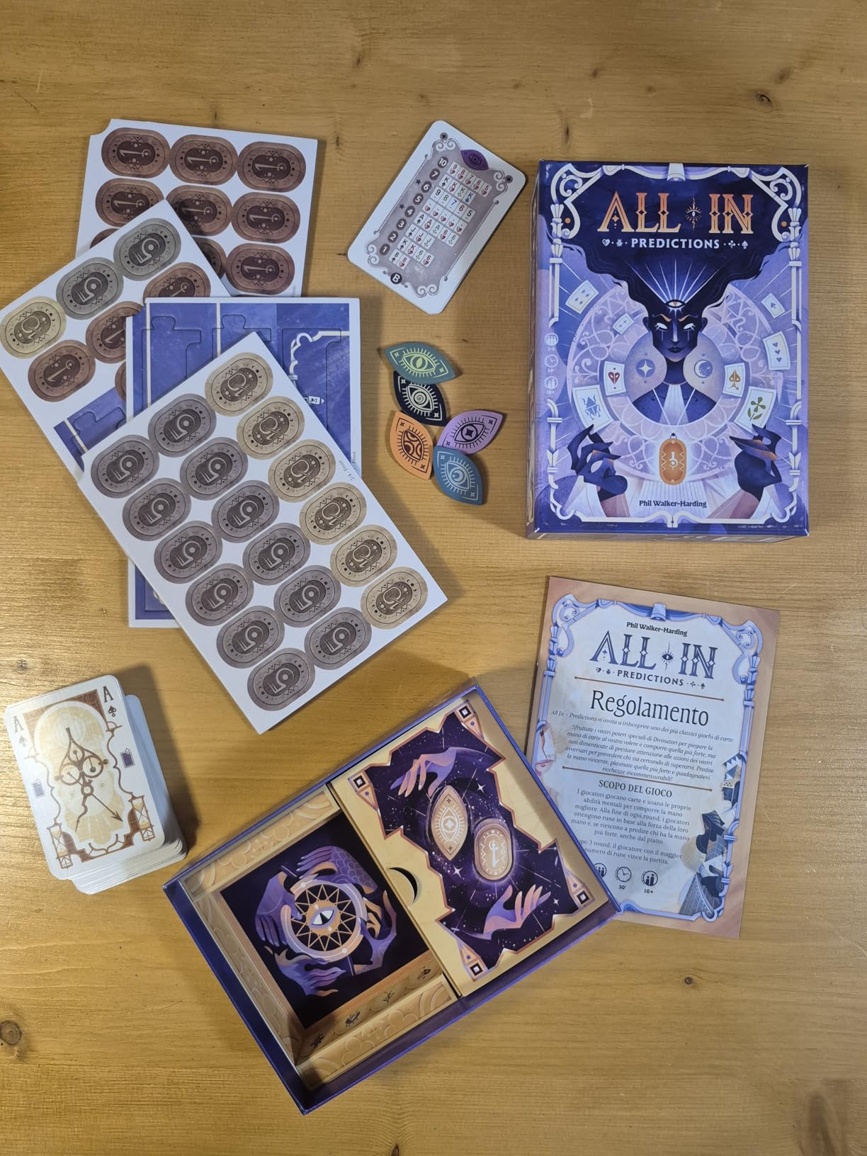 Asmodee All In Predictions Gioco di Carte 2-5 Giocatori