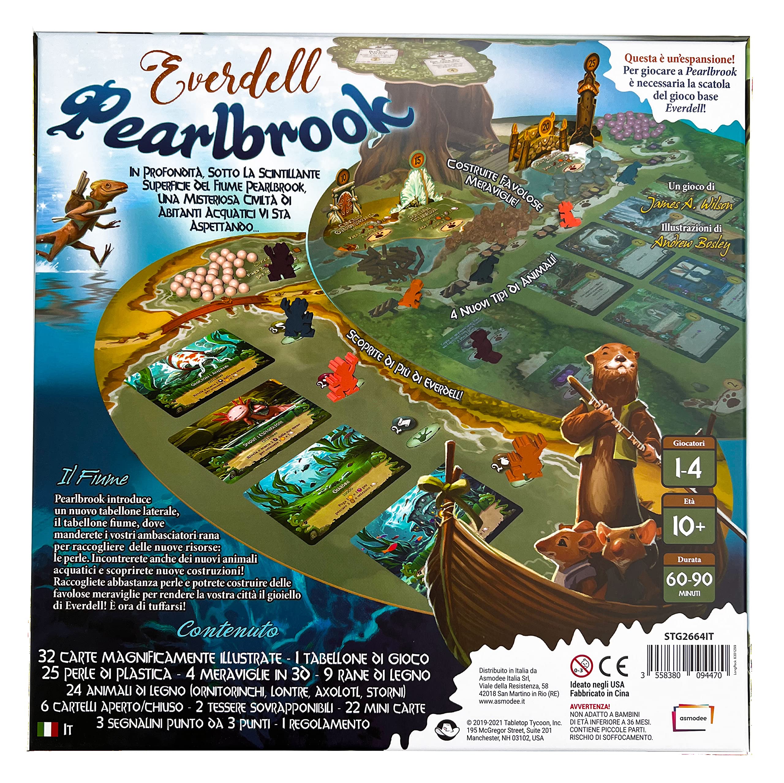 Everdell Pearlbrook Collector's espansione tavolo 1-4 perle
