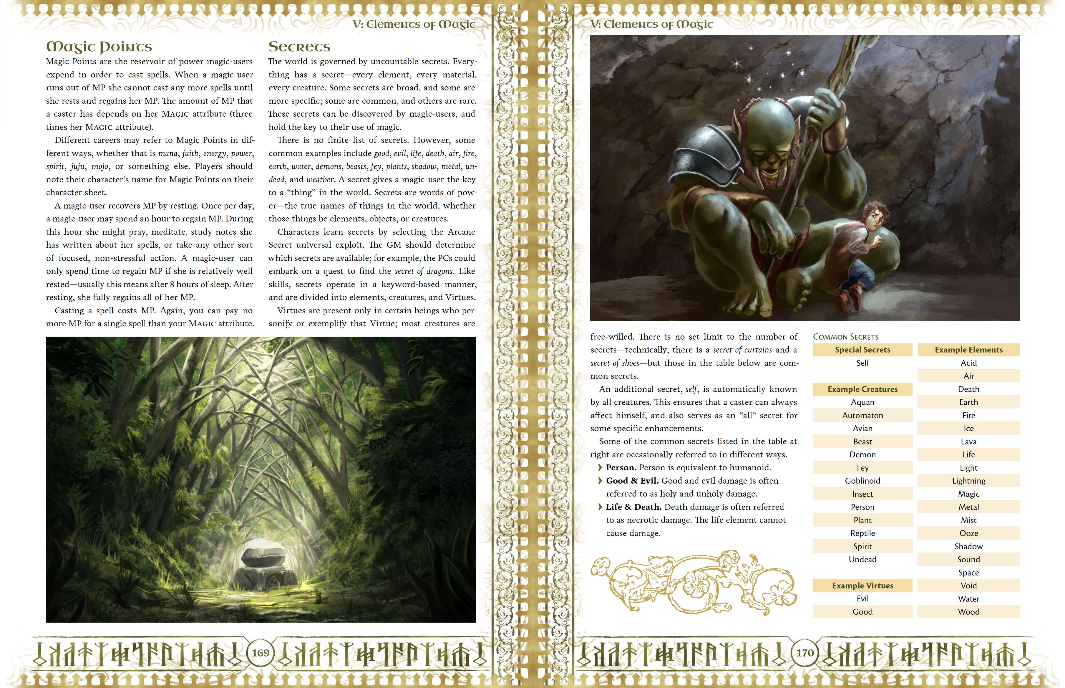 Modiphius O.L.D. Fantasy Heroic Roleplaying Game Manuale WOIN