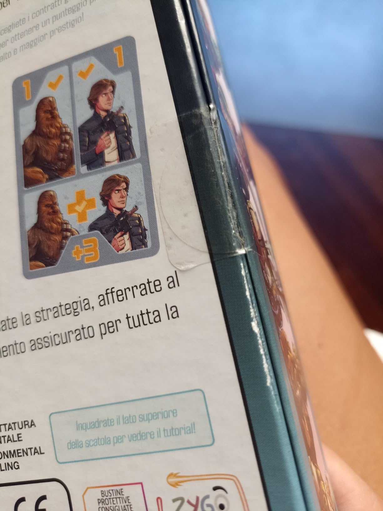 Asmodee Star Wars Bounty Hunters gioco carte 2-6 giocatori
