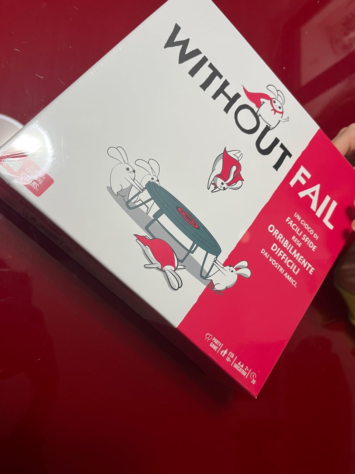 Asmodee Without Fail Exploding Kittens party game sfide 2+ giocatori