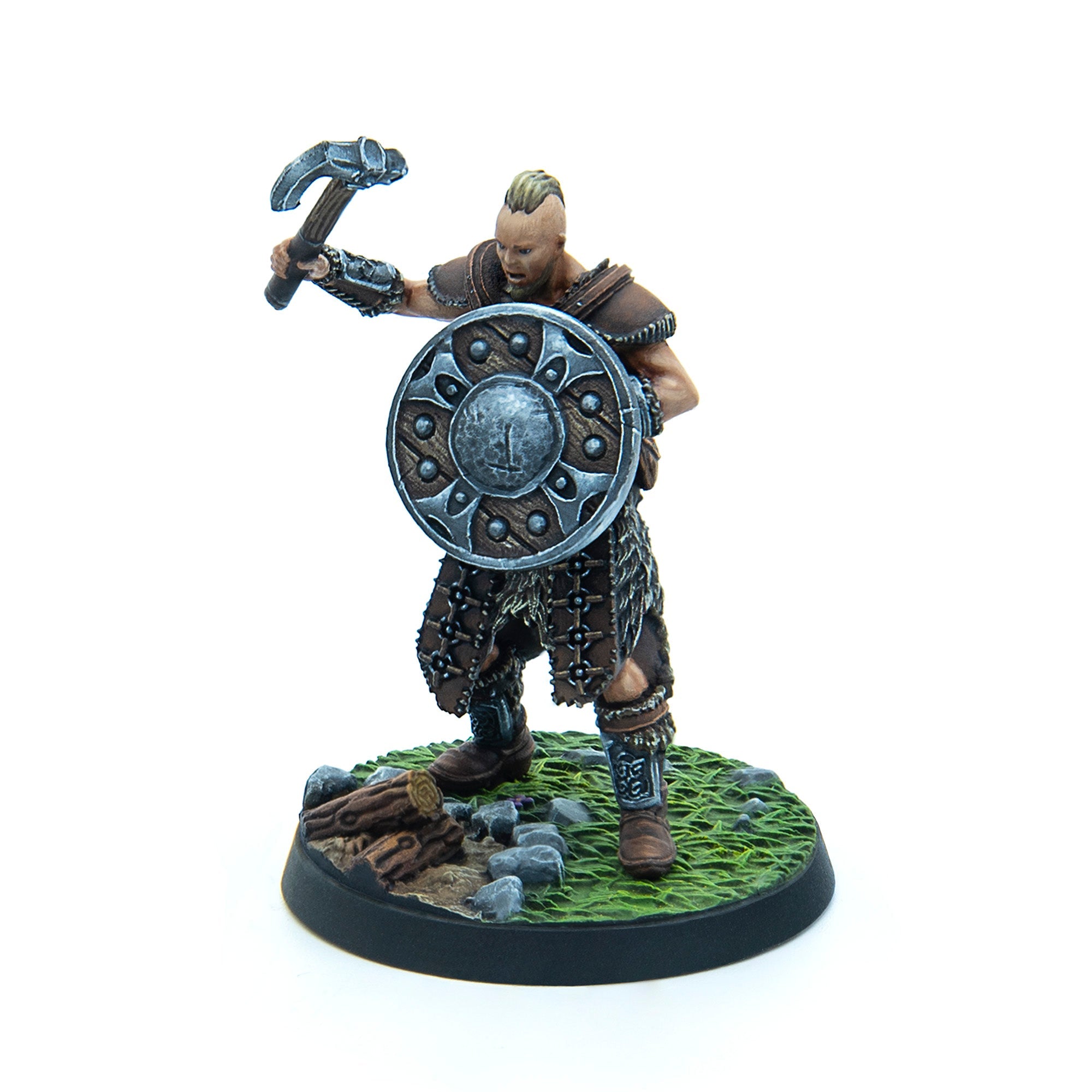 Elder Scrolls Call to Arms miniature Bandit Pillagers resina