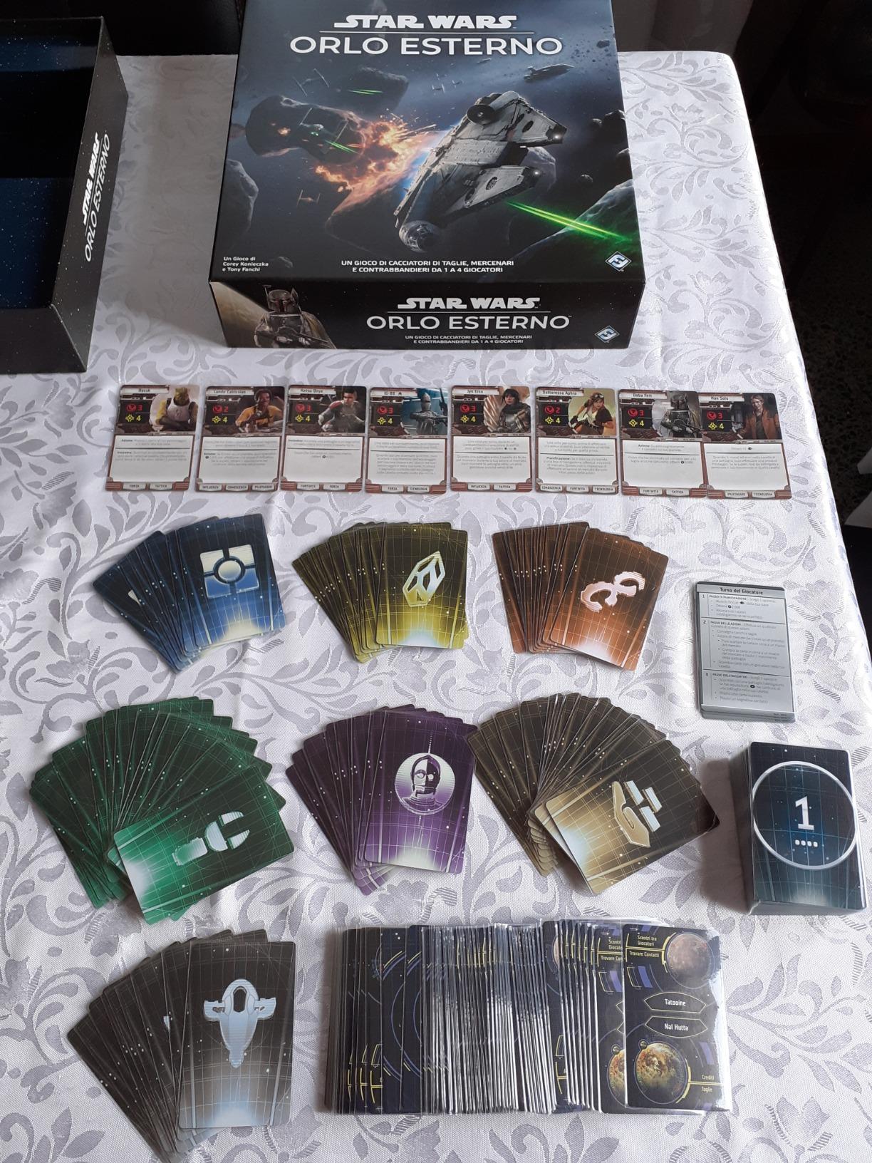 Asmodee Star Wars Orlo Esterno gioco da tavolo base 1-4 giocatori