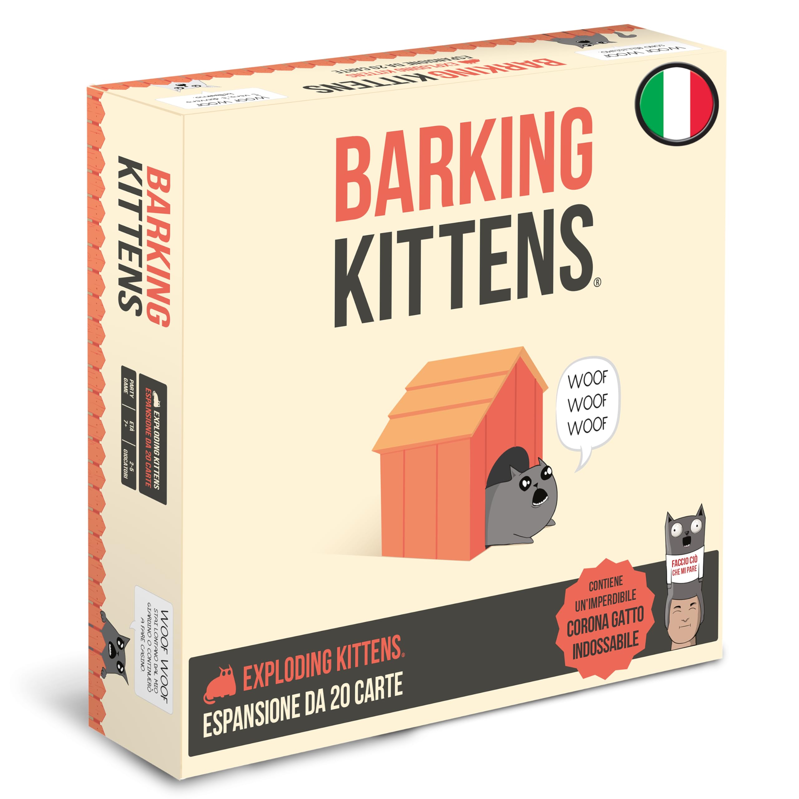 Asmodee Exploding Kittens gioco di carte base 2-5 giocatori