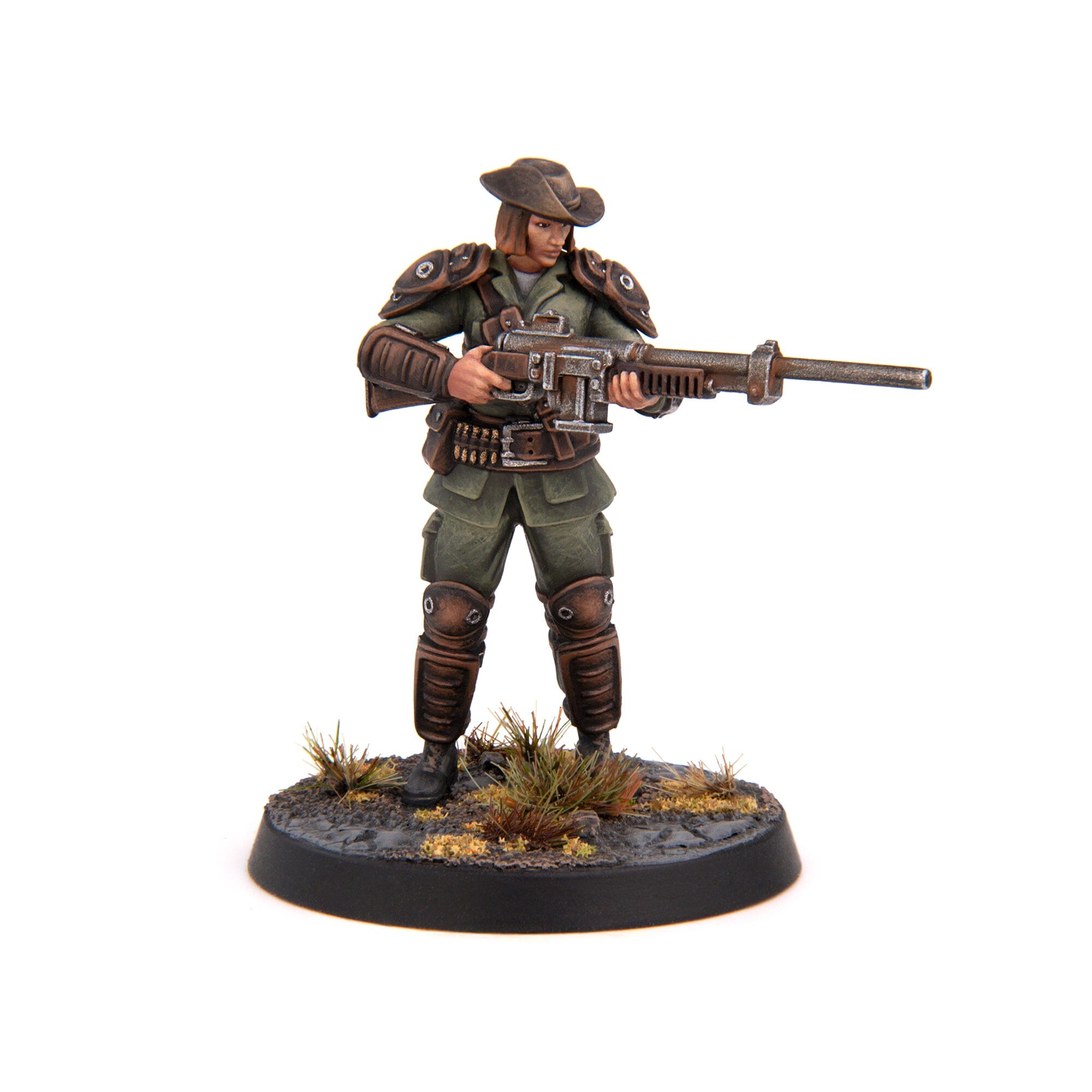 Modiphius Fallout Minutemen Core Box miniature 10 pezzi plastica