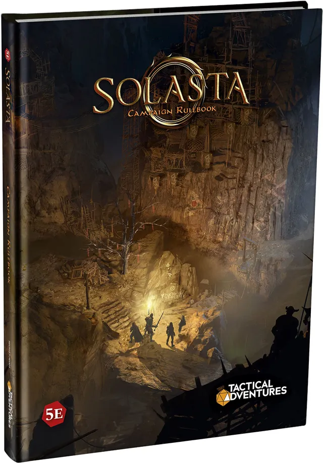 Modiphius Solasta Campaign Rulebook Revised Edition manuale 5E