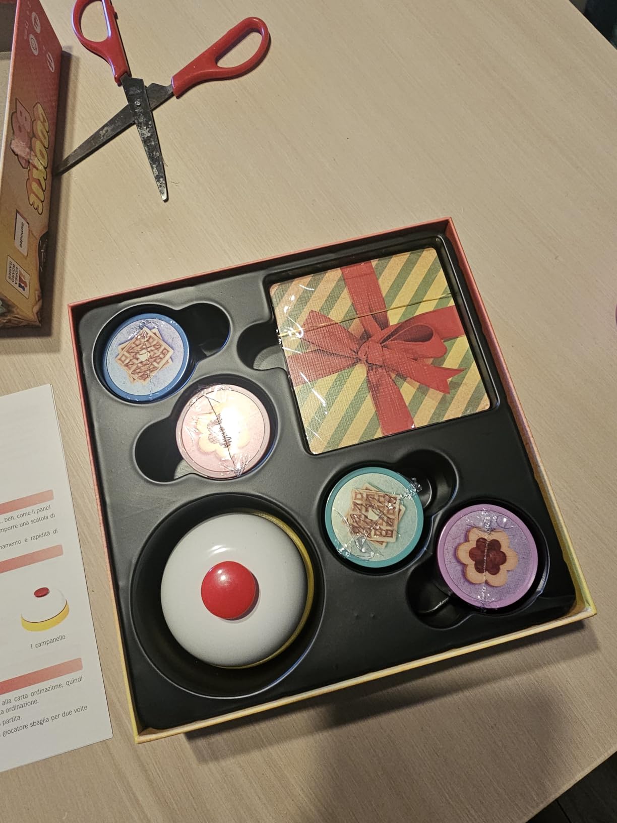 Asmodee Cookie Box carte gioco abilità velocità 6+ anni