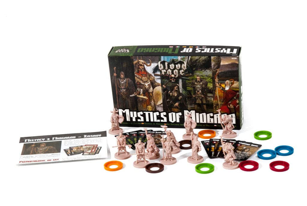 Asmodee Blood Rage Mistici di Midgard espansione gioco tavolo
