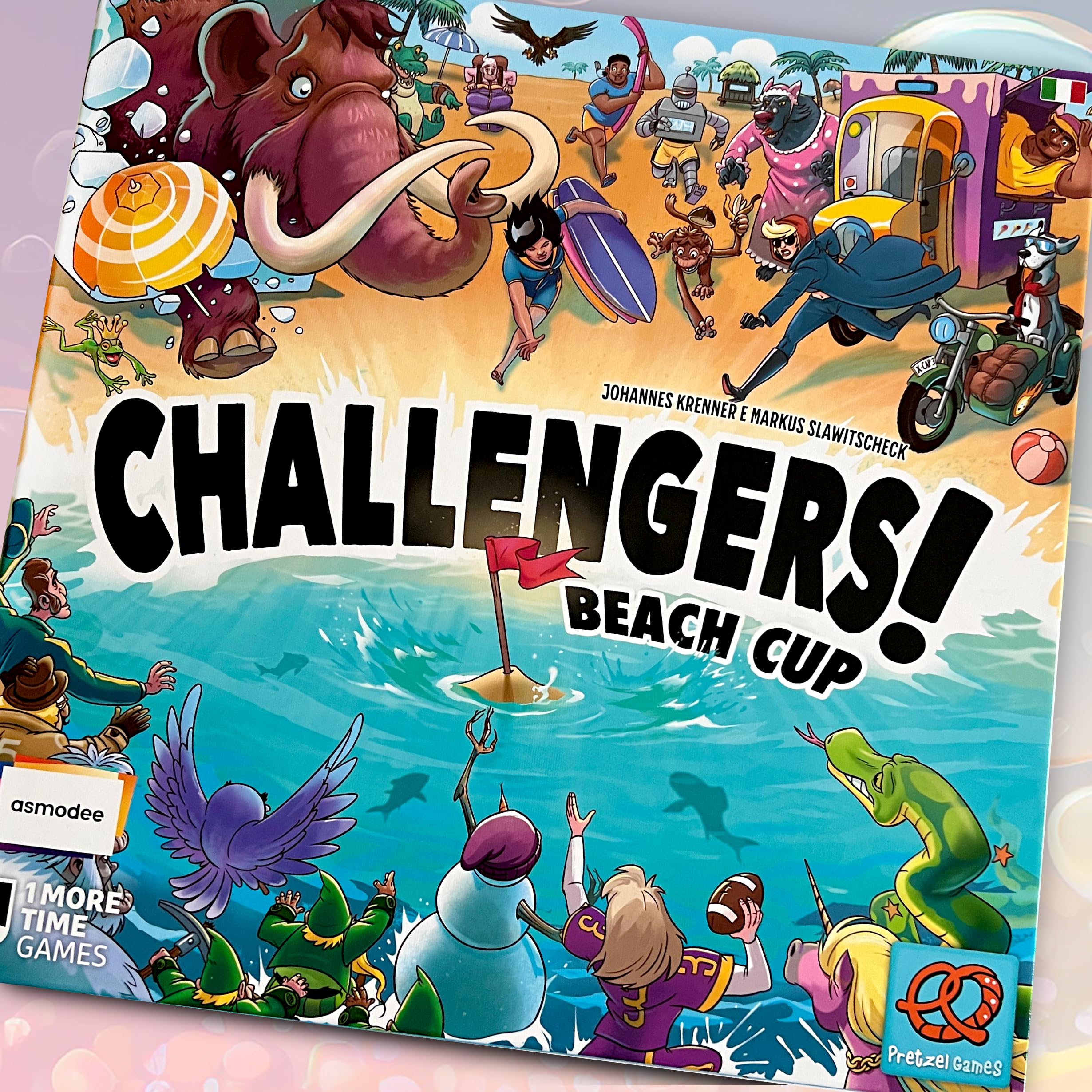 Asmodee Challengers Beach Cup gioco da tavolo torneo 1-8