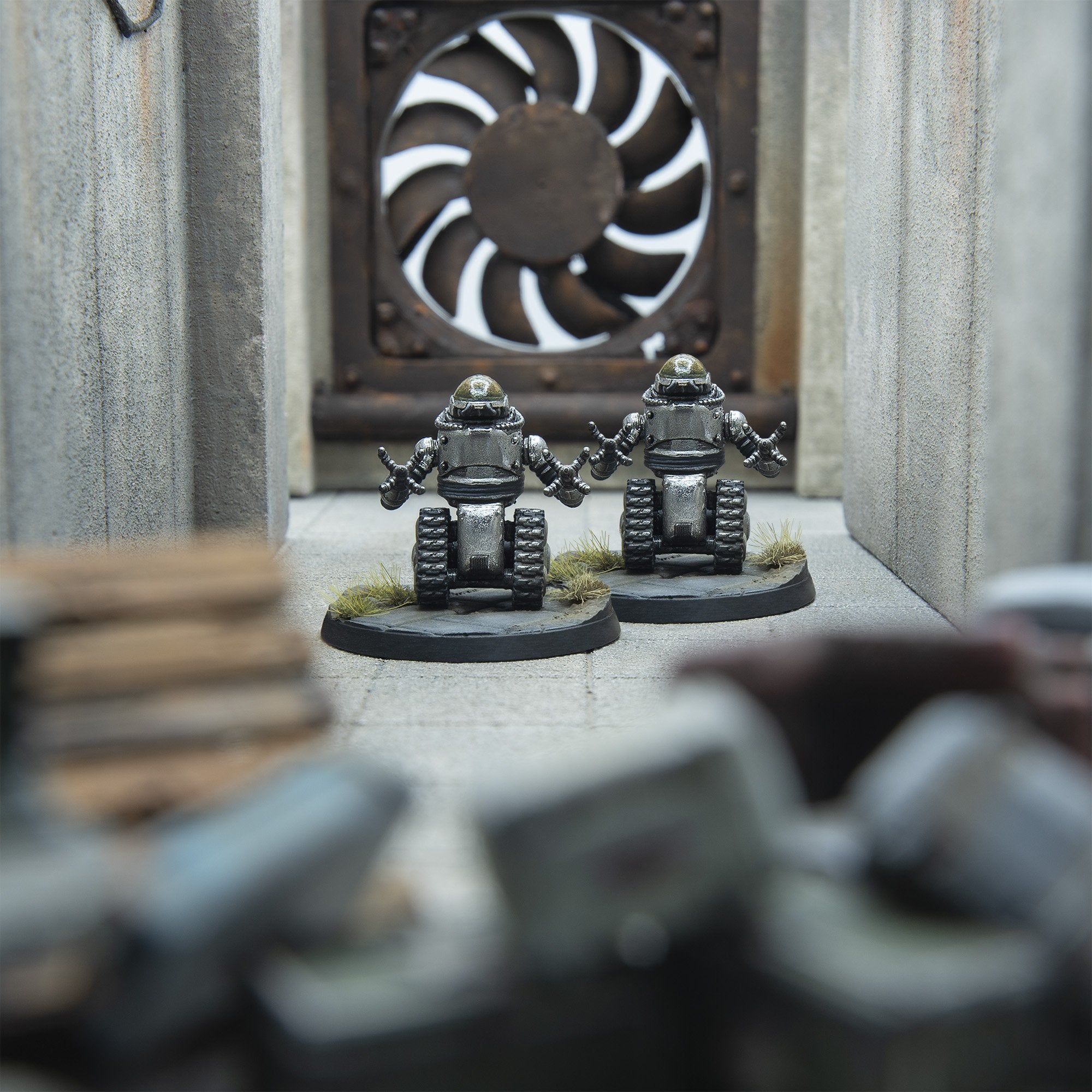 Modiphius Fallout Wasteland Warfare Robots Robobrain 2 miniature