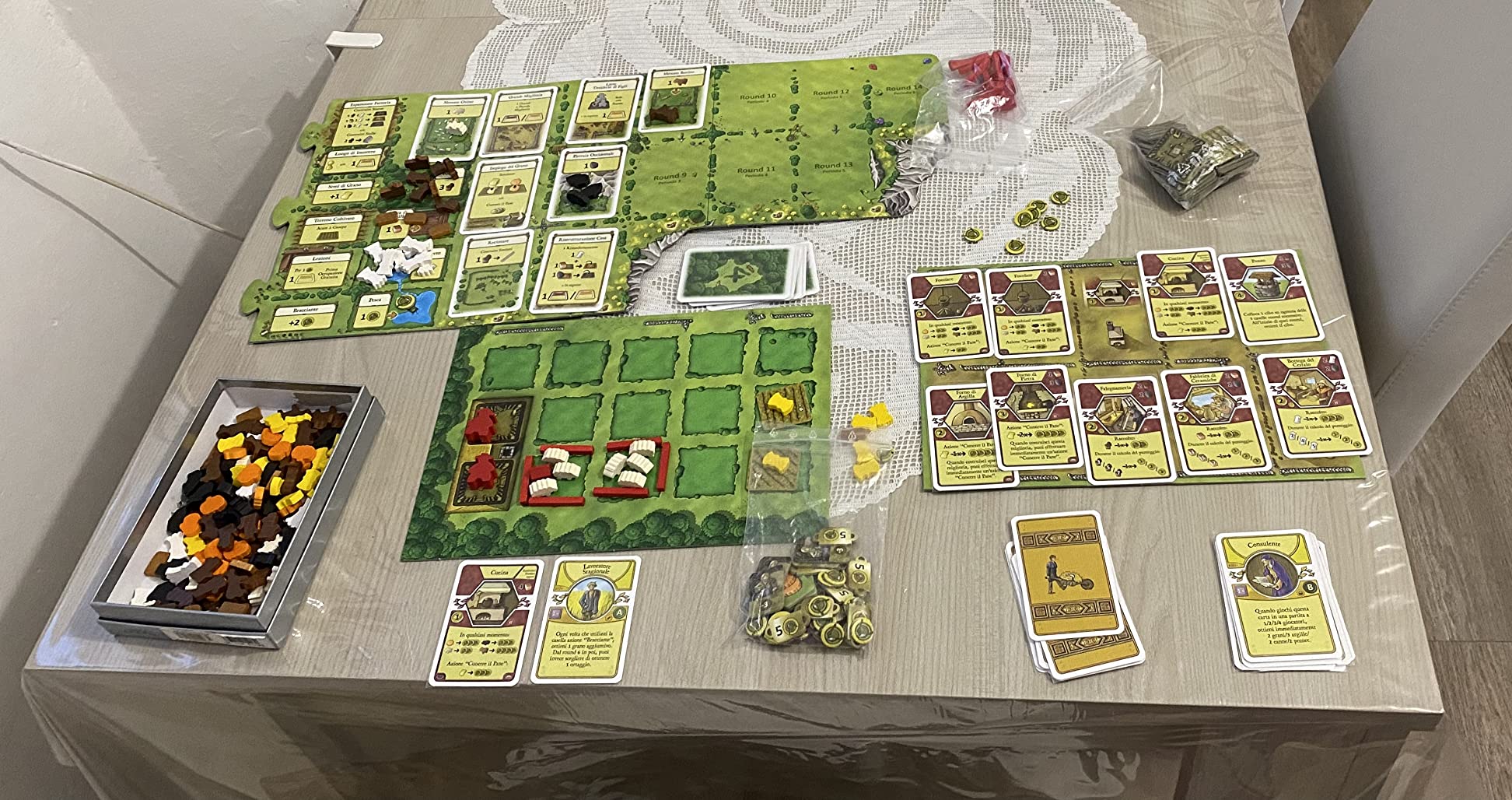 Asmodee Agricola gioco tavolo gestionale fattoria 1-4