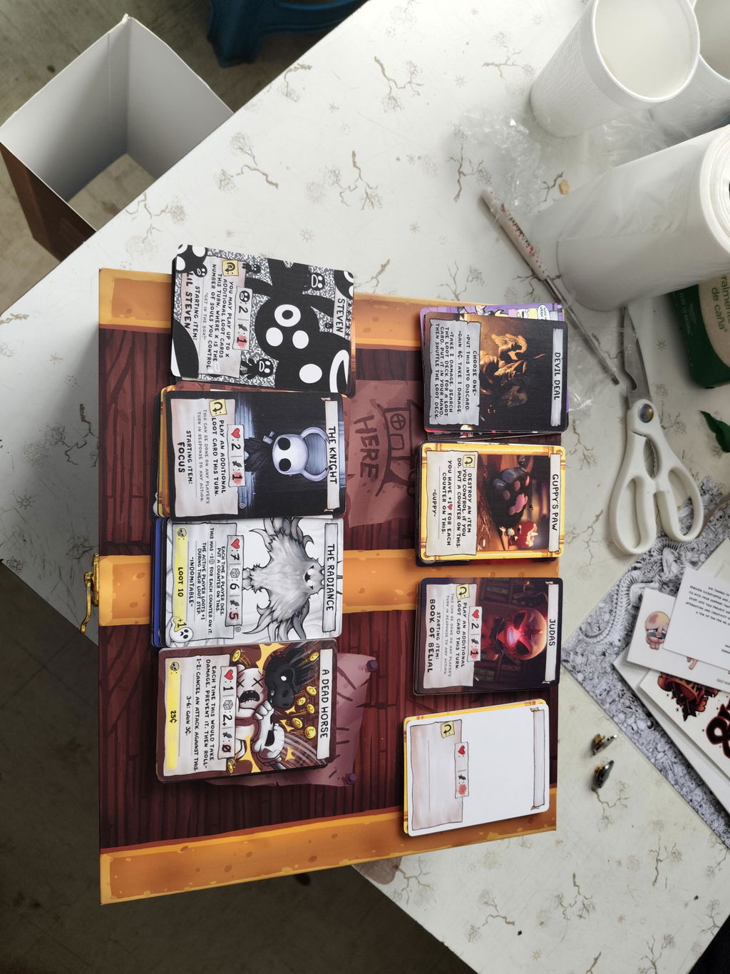 Maestro Media Collector Isaac Four Souls Big Boi Box scatola KS Requiem