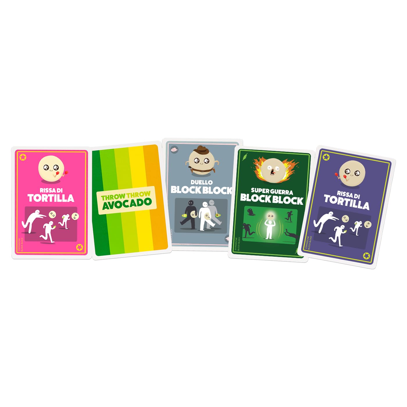 Asmodee Block Block Burrito espansione gioco carte 2-6