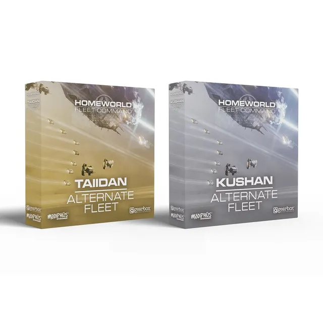 Modiphius Homeworld Fleet Command bundle Taiidan Kushan box