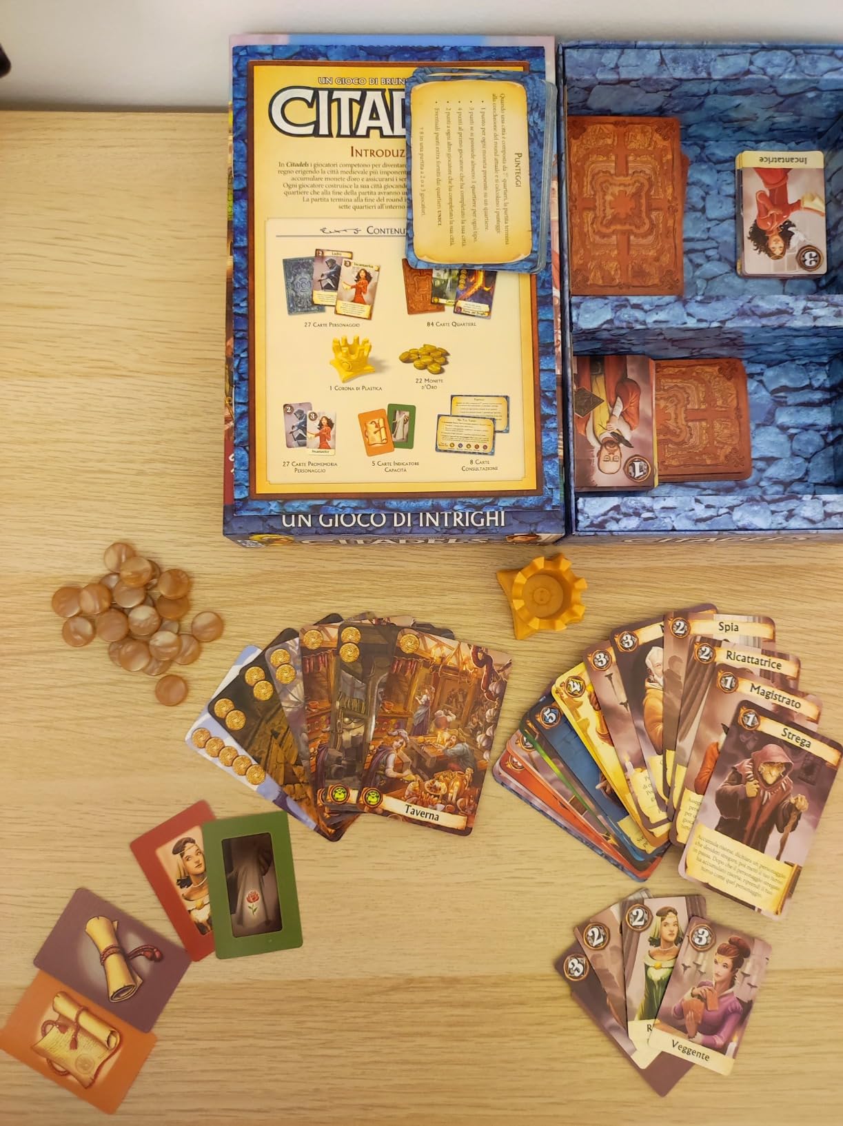 Asmodee Citadels Gioco da Tavolo Gioco Base bluff costruzione