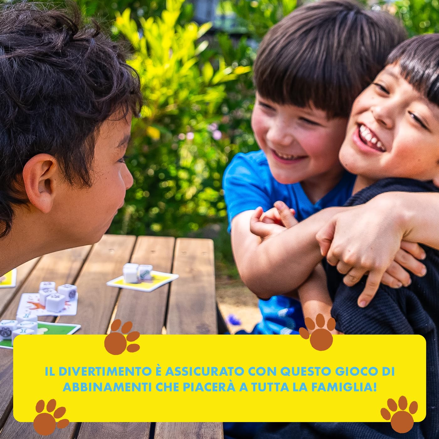 Asmodee Piccolo Puzzino gioco da tavolo bambini con dadi 4+ anni