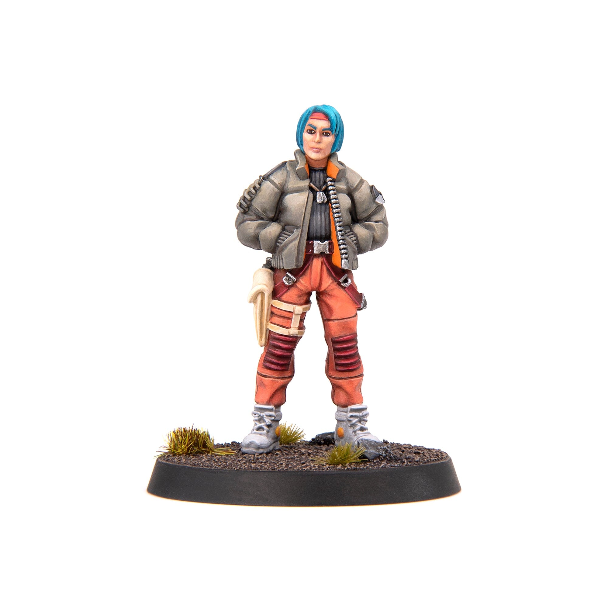 Five Parsecs Crew Miniatures set 7 miniature resina 32mm