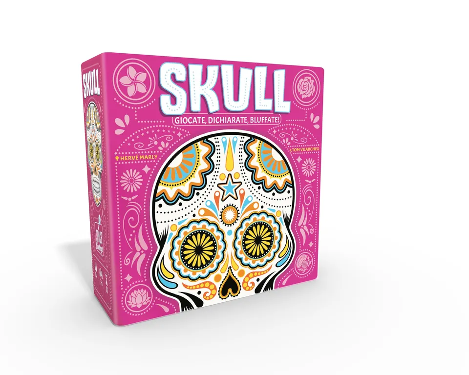 Asmodee Skull Gioco Bluff 3-6 Giocatori Edizione Italiana